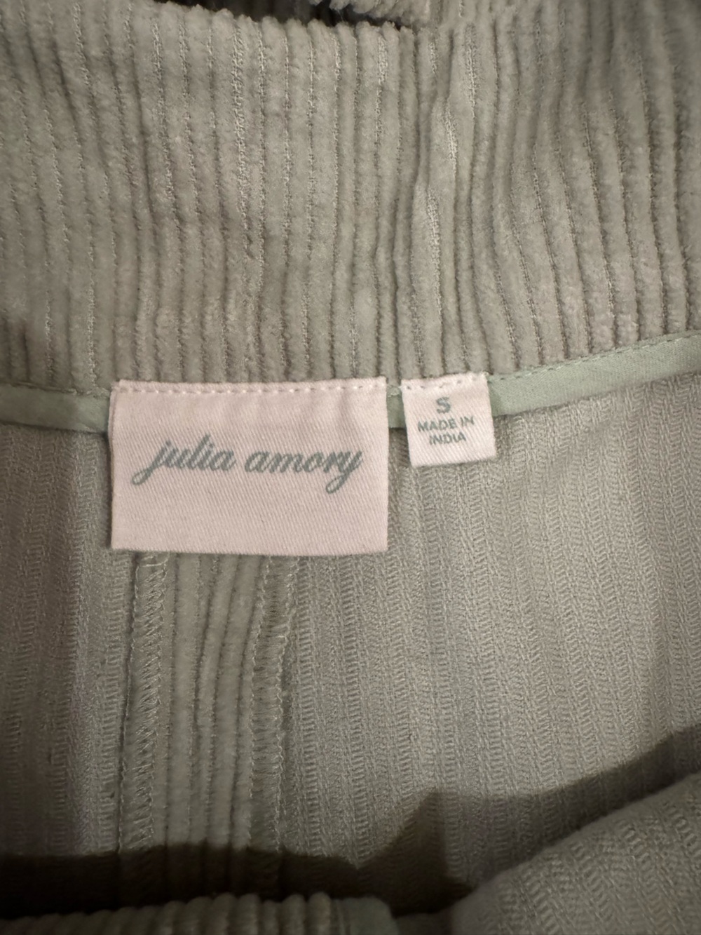 High-Rise Wide-Leg Pants Julia Pant in Pistachio - Picture 5 of 5